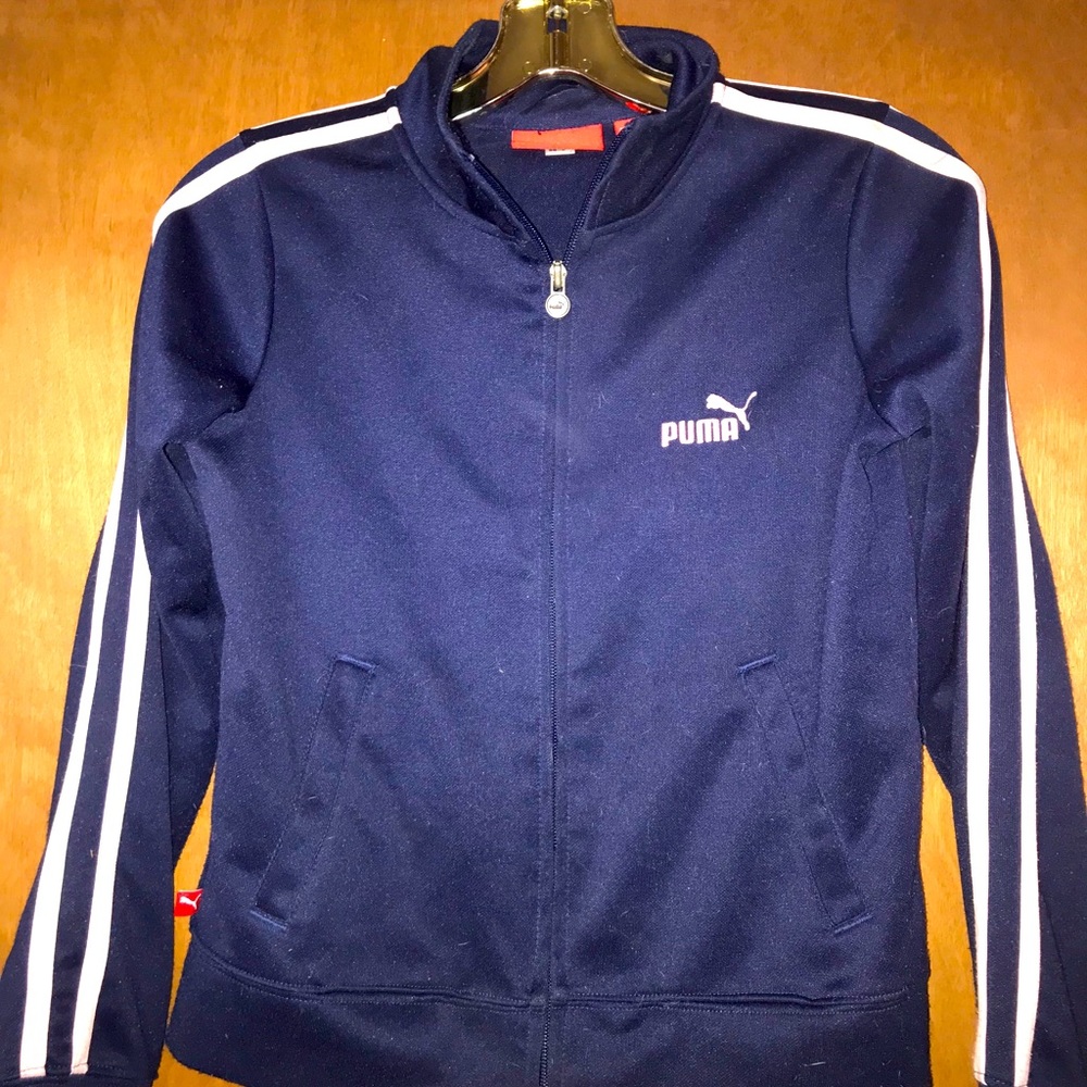 Puma girls track jacket